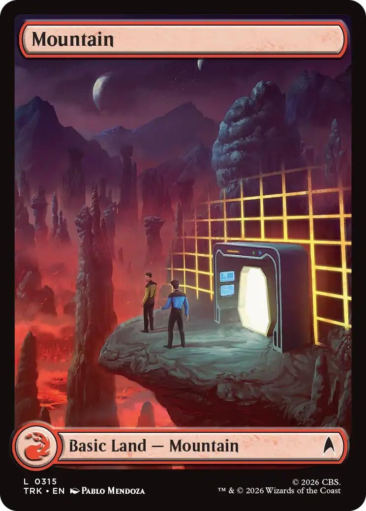 Image for Mountain (0315) (315) (Star Trek) (TRK) - Magic: The Gathering