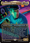 Image for Commander Spock (Borderless) (2) (Commander: Star Trek) (TRC) - Magic: The Gathering