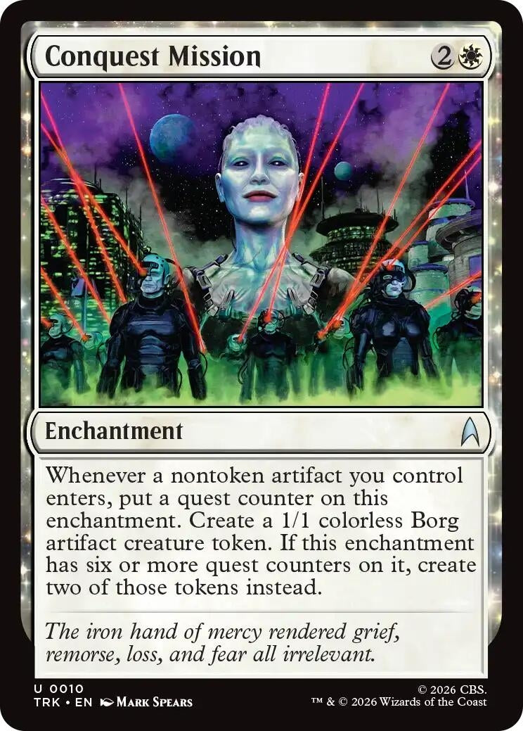 Image for Conquest Mission (10) (Star Trek) (TRK) - Magic: The Gathering