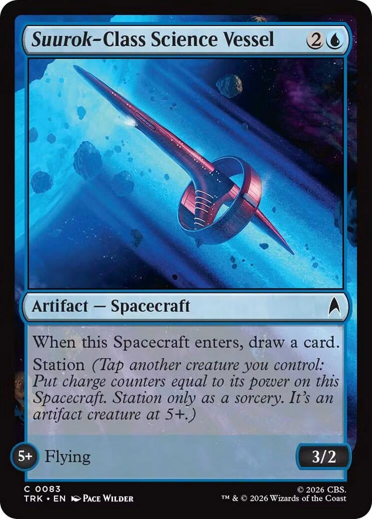 Image for Suurok-Class Science Vessel (83) (Star Trek) (TRK) - Magic: The Gathering