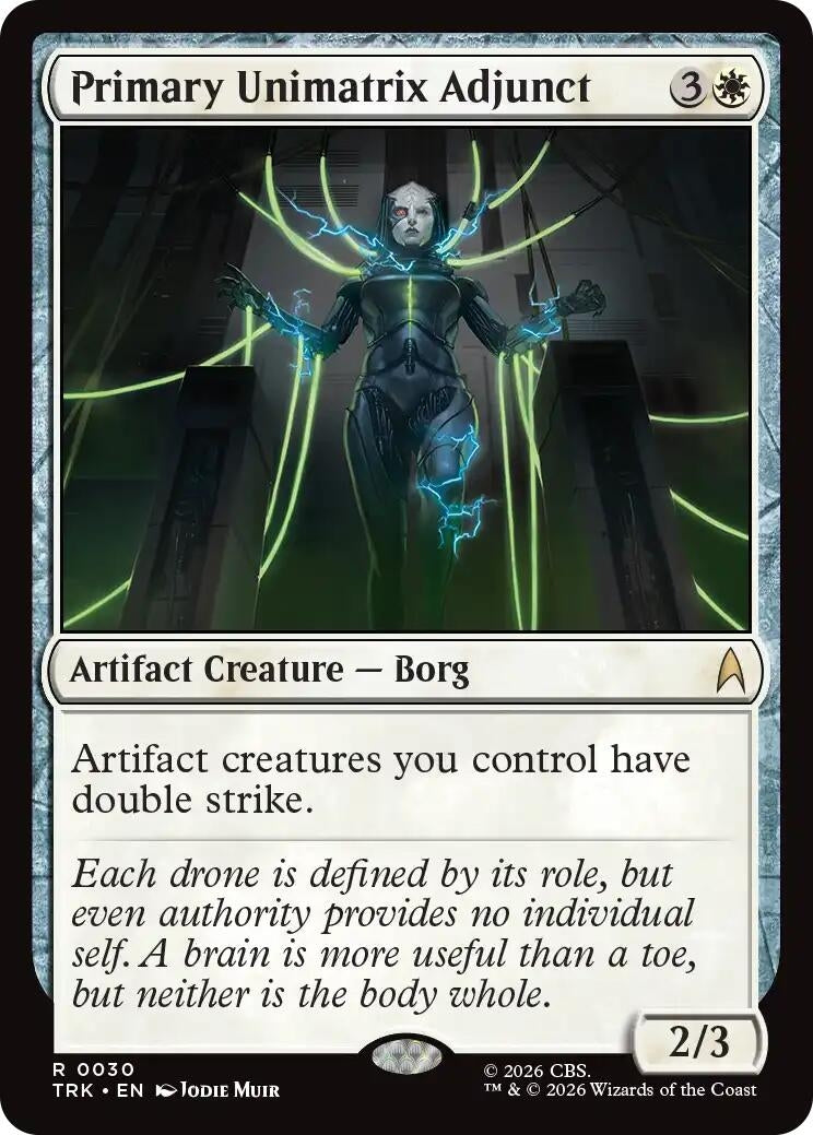 Image for Primary Unimatrix Adjunct (30) (Star Trek) (TRK) - Magic: The Gathering