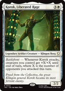 Image for Korok, Liberated Rage (22) (Commander: Star Trek) (TRC) - Magic: The Gathering