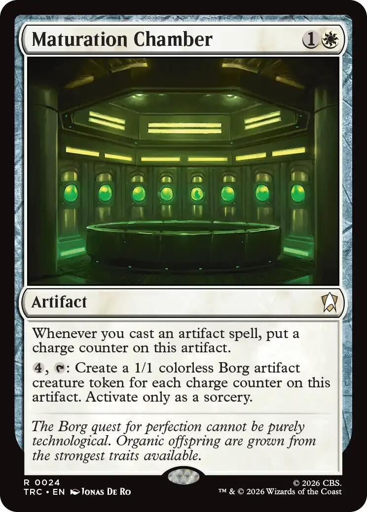 Image for Maturation Chamber (24) (Commander: Star Trek) (TRC) - Magic: The Gathering