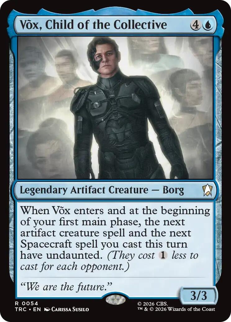 Image for Vox, Child of the Collective (54) (Commander: Star Trek) (TRC) - Magic: The Gathering