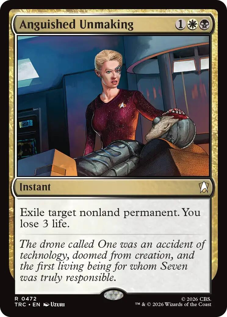 Image for Anguished Unmaking (472) (Commander: Star Trek) (TRC) - Magic: The Gathering