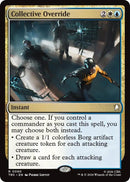 Image for Collective Override (Surge Foil) (90) (Commander: Star Trek) (TRC) - Magic: The Gathering