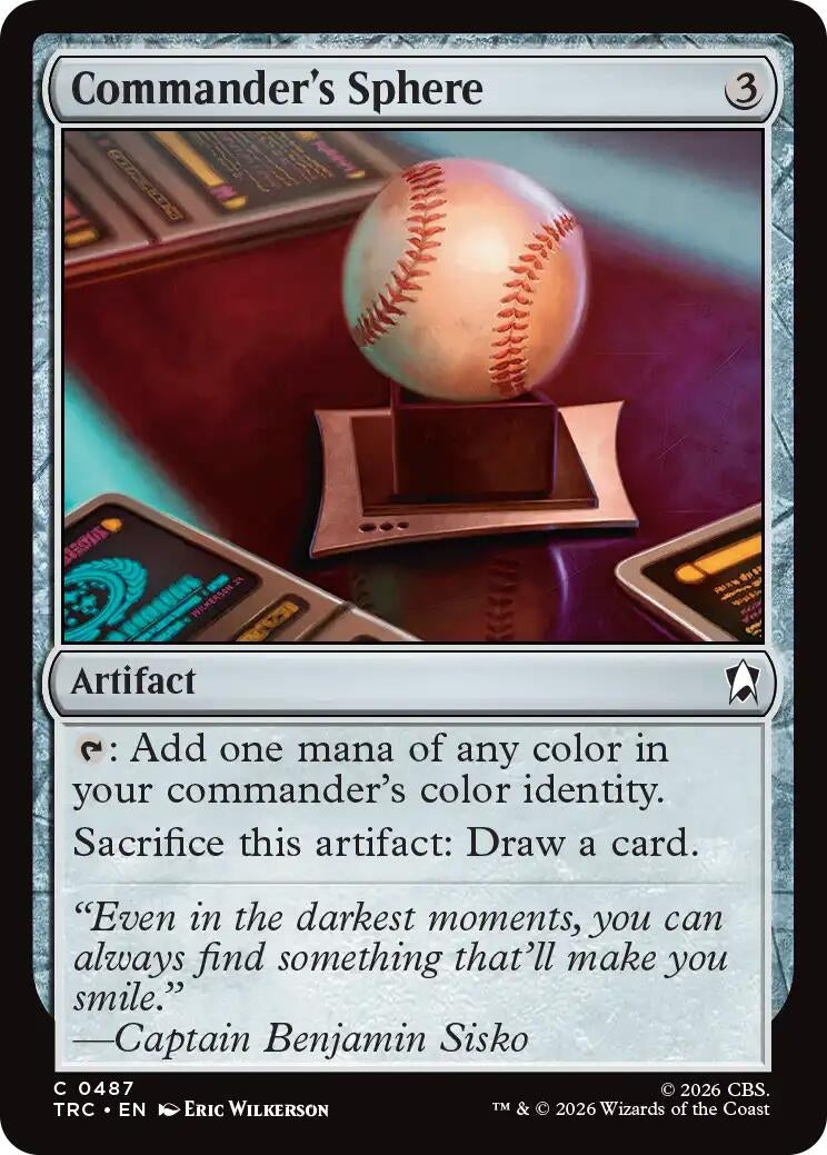 Image for Commander's Sphere (487) (Commander: Star Trek) (TRC) - Magic: The Gathering