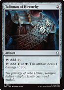 Image for Talisman of Hierarchy (506) (Commander: Star Trek) (TRC) - Magic: The Gathering
