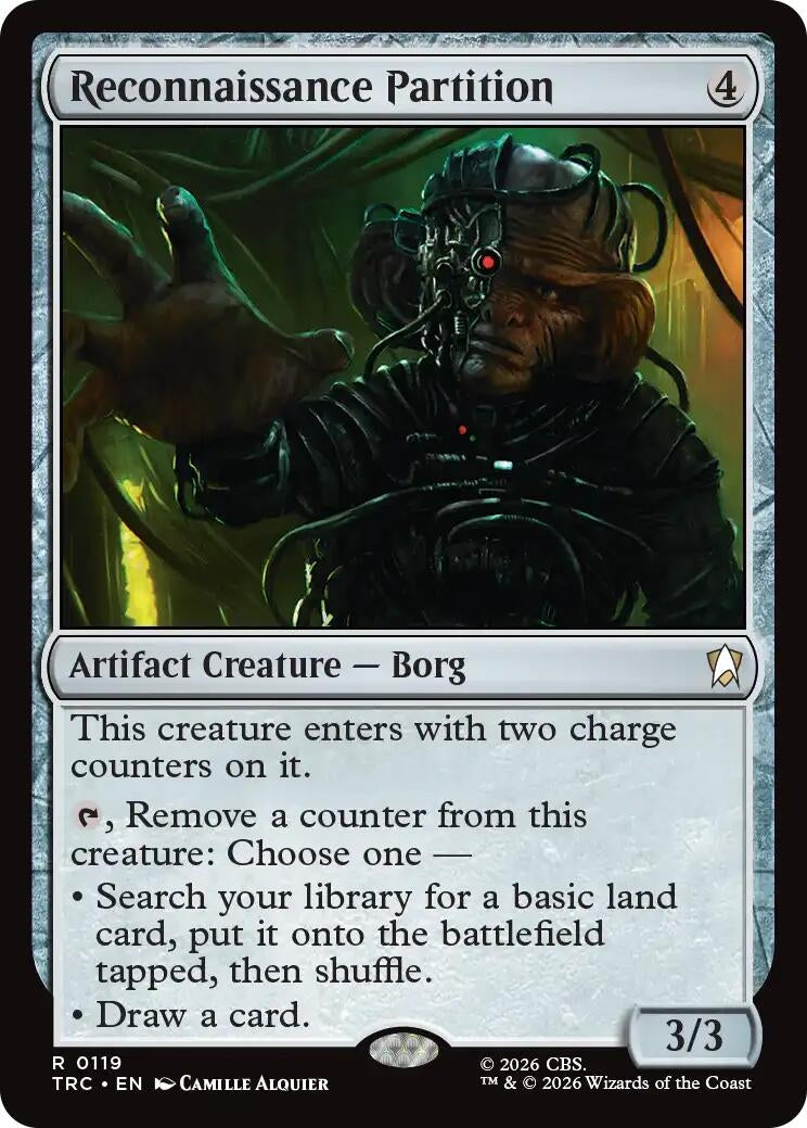 Image for Reconnaissance Partition (Surge Foil) (119) (Commander: Star Trek) (TRC) - Magic: The Gathering