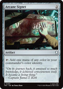 Image for Arcane Signet (Surge Foil) (485) (Commander: Star Trek) (TRC) - Magic: The Gathering