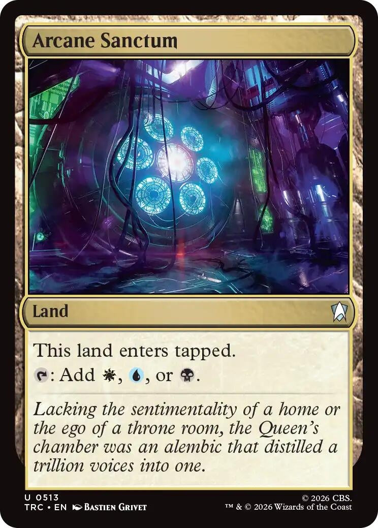 Image for Arcane Sanctum (513) (Commander: Star Trek) (TRC) - Magic: The Gathering
