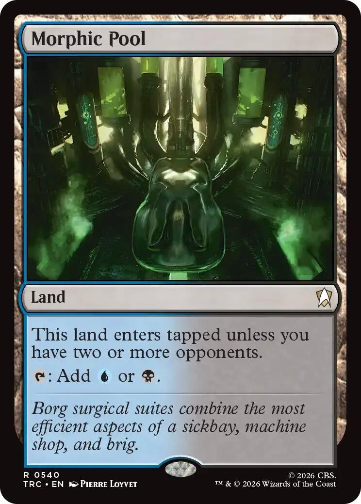 Image for Morphic Pool (Surge Foil) (540) (Commander: Star Trek) (TRC) - Magic: The Gathering