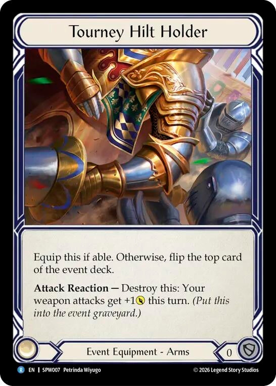 Image for Tourney Hilt Holder (SPW007) (Smash Palace: Chorus of Steel) (SPW) - Flesh and Blood TCG