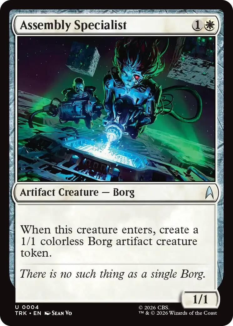 Image for Assembly Specialist (4) (Star Trek) (TRK) - Magic: The Gathering