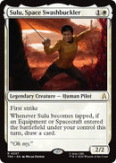 Image for Sulu, Space Swashbuckler (37) (Star Trek) (TRK) - Magic: The Gathering