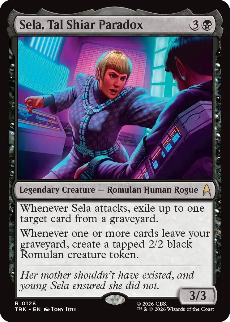 Image for Sela, Tal Shiar Paradox (128) (Star Trek) (TRK) - Magic: The Gathering