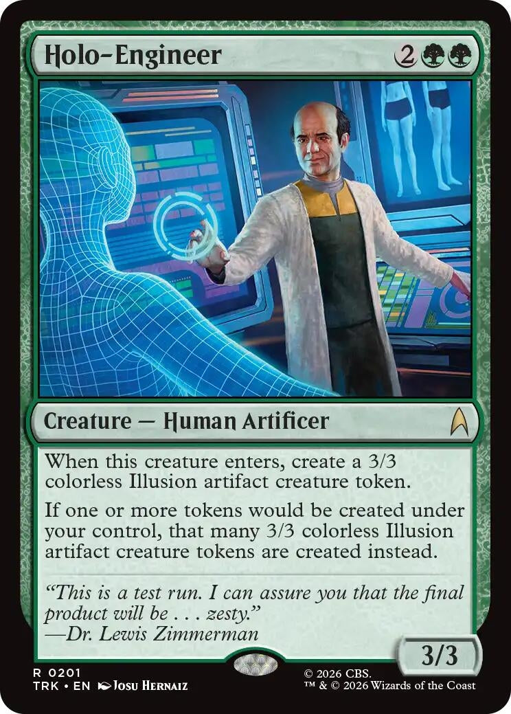 Image for Holo-Engineer (201) (Star Trek) (TRK) - Magic: The Gathering
