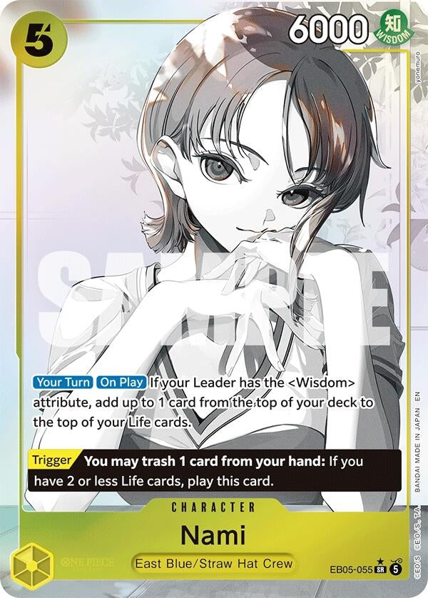 Image for Nami (055) (Super Rare Alternate Art) (EB05-055) (Extra Booster: One Piece Heroines Edition Vol. 2) (EB05) - One Piece Card Game