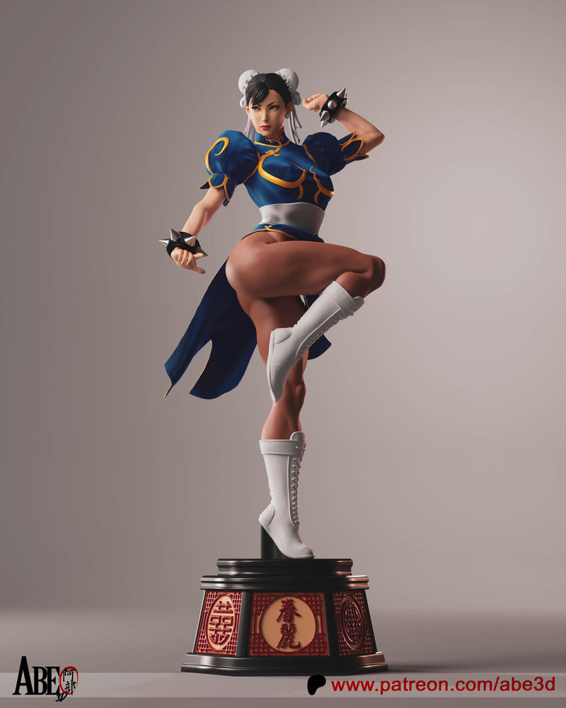 Chun-Li Classic Resin Statue - view 2