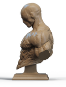 Symbiote Spiderman Resin Bust - view 3