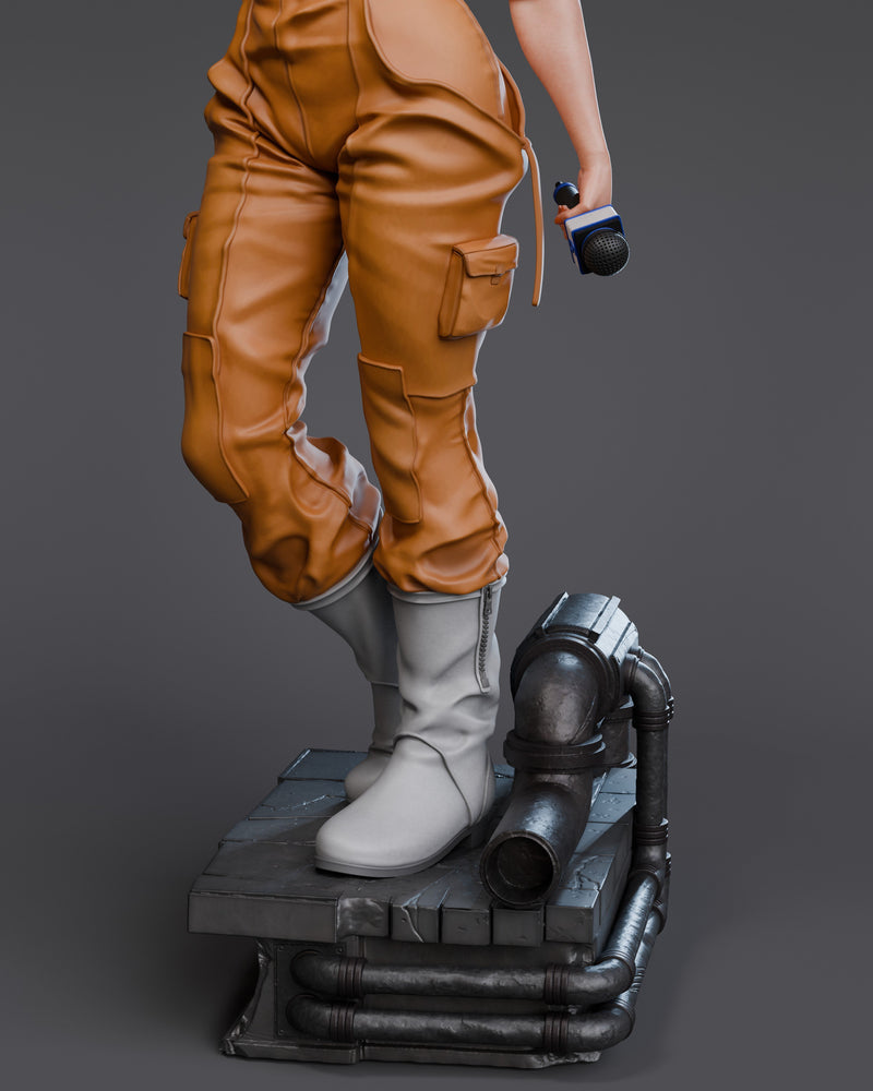April O'Neil Resin Statue - view 7