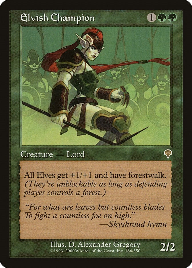 Elvish Champion (186) [INV]