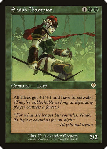 Elvish Champion (186) [INV]