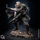 Cable Resin Statue - view 2