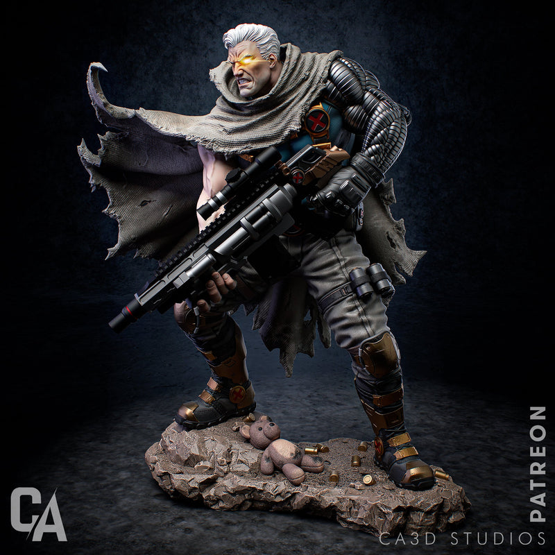 Cable Resin Statue - view 2