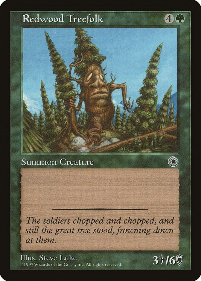 Redwood Treefolk [POR]