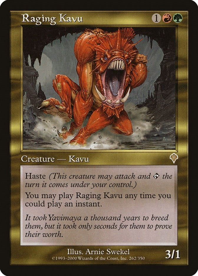 Raging Kavu (262) [INV]
