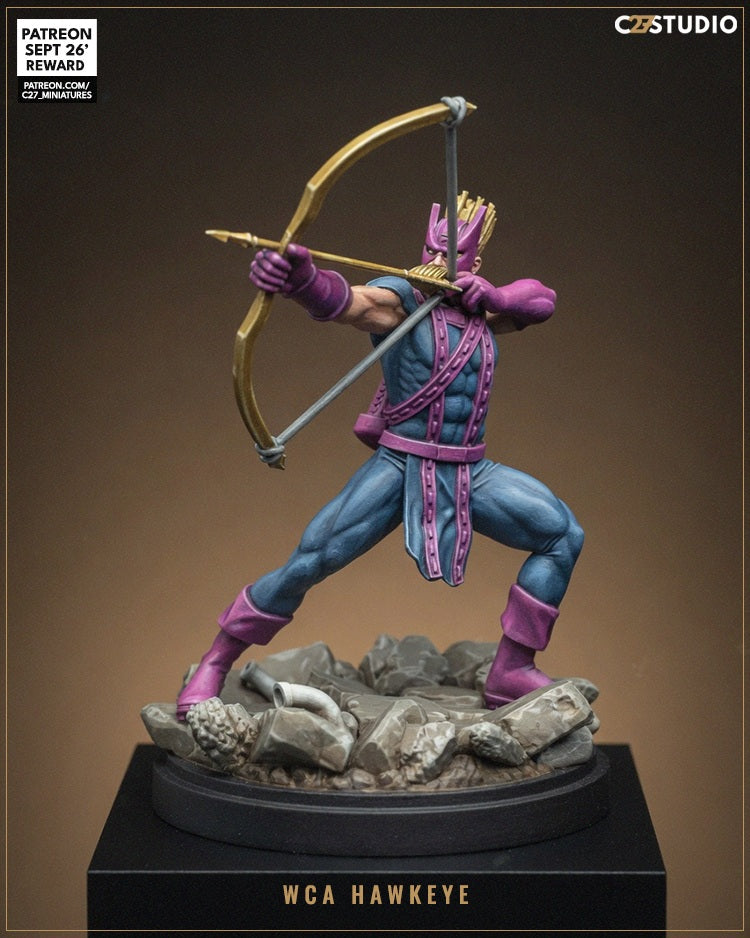 WCA Hawkeye - Marvel MCP-Compatible Resin Miniature