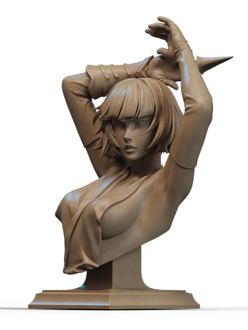 Soi Fon Resin Bust - view 1