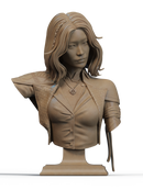 Lune Resin Bust - view 2