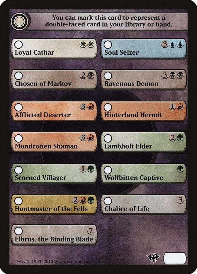 Checklist Card Dark Ascension [DKA]