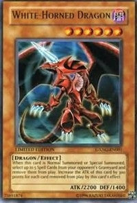 White Horned Dragon (GXNG-EN001) [GXNG]