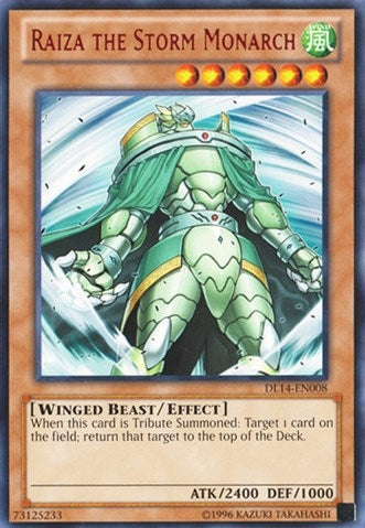 Raiza the Storm Monarch Red (DL14-EN008)