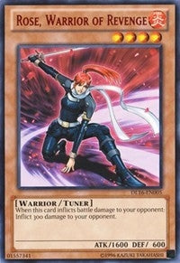 Rose Warrior of Revenge Red (DL16-EN005)