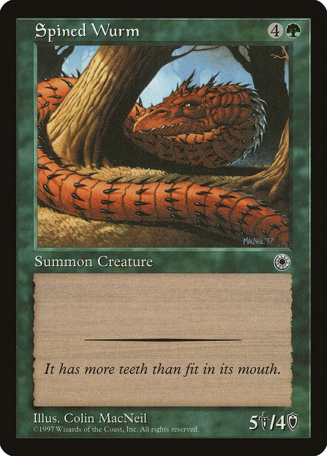 Spined Wurm [POR]