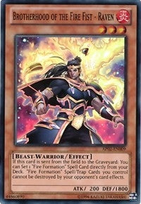 Brotherhood of the Fire Fist Raven (AP02-EN009) [AP02]
