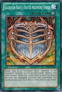 Gladiator Beasts Battle Archfiend Shield (AP03-EN022) [AP03]