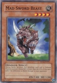 Mad Sword Beast (RP02-EN023) [RP02]