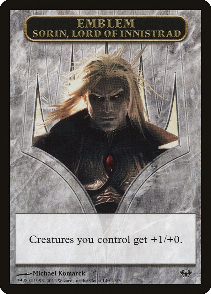 Emblem Sorin Lord of Innistrad (3) [DKA]