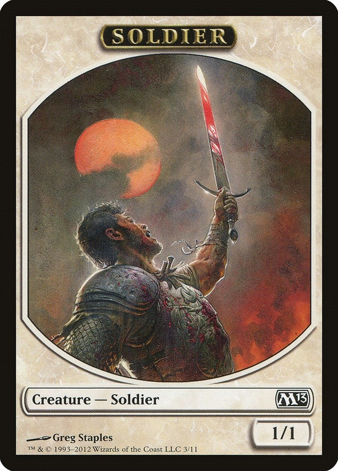Soldier Token (3) [M13]