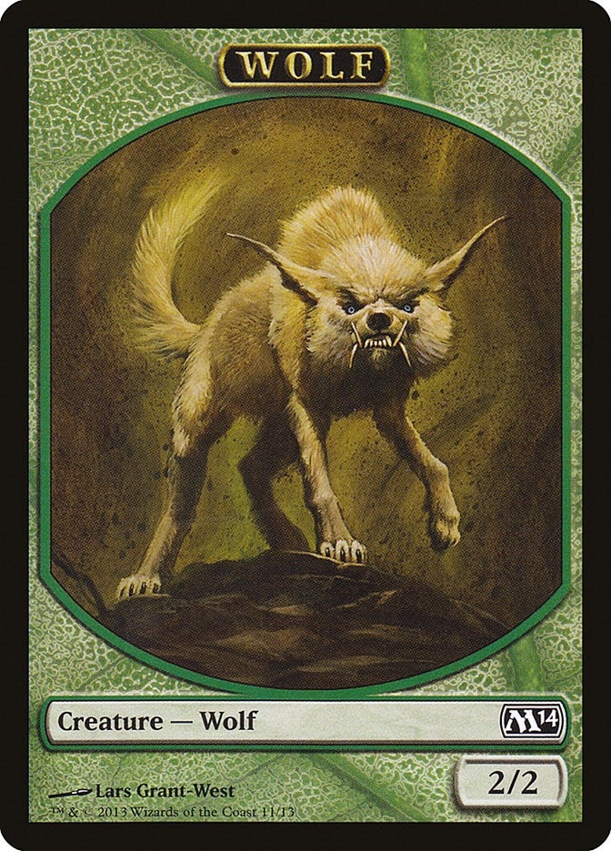 Wolf Token (11) [M14]