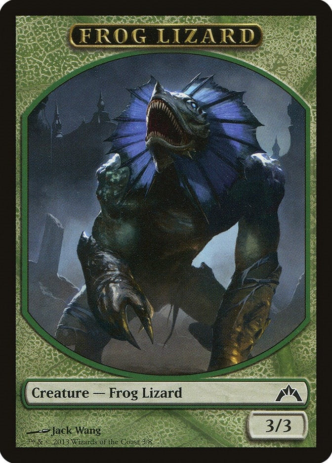 Frog Lizard Token (3) [GTC]