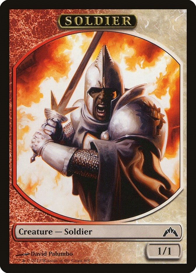 Soldier Token (6) [GTC]