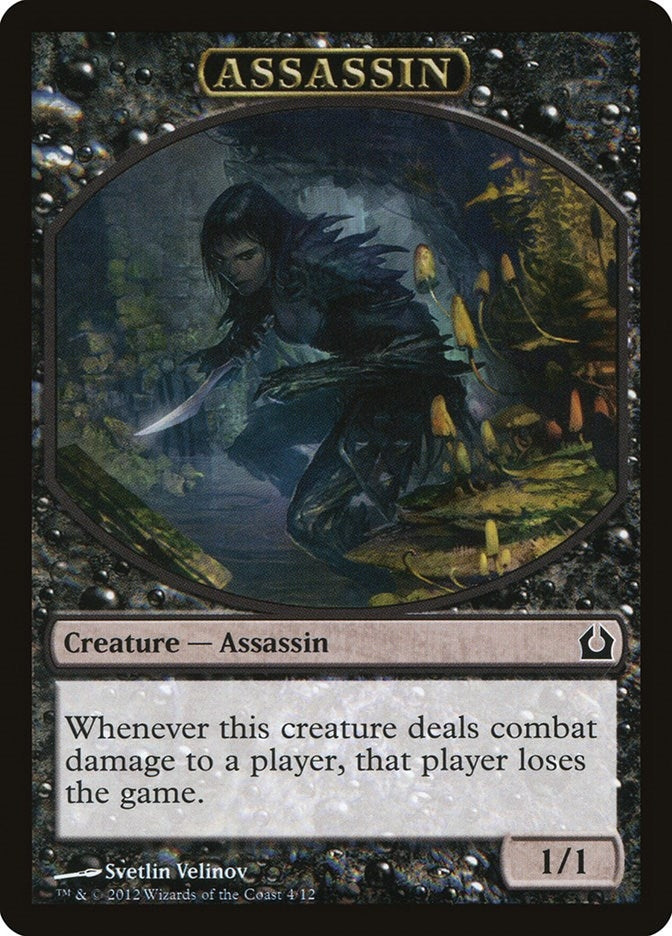 Assassin Token (4) [RTR]