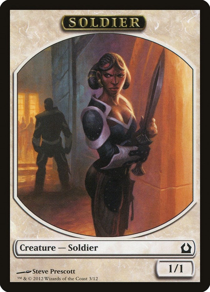 Soldier Token (3) [RTR]