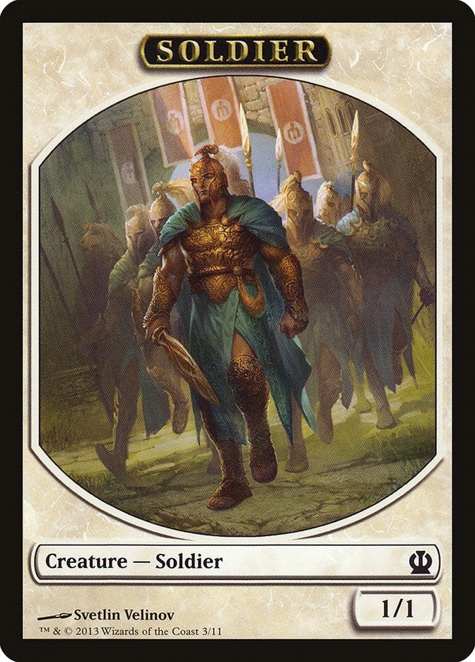 Soldier Token Velinov (3) [THS]